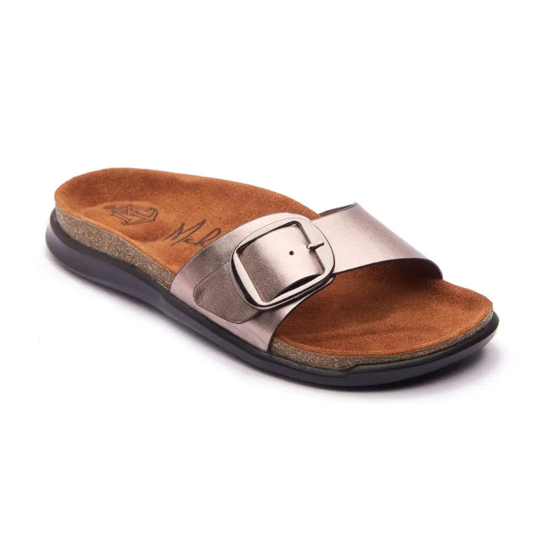 Women's Buckle Slides