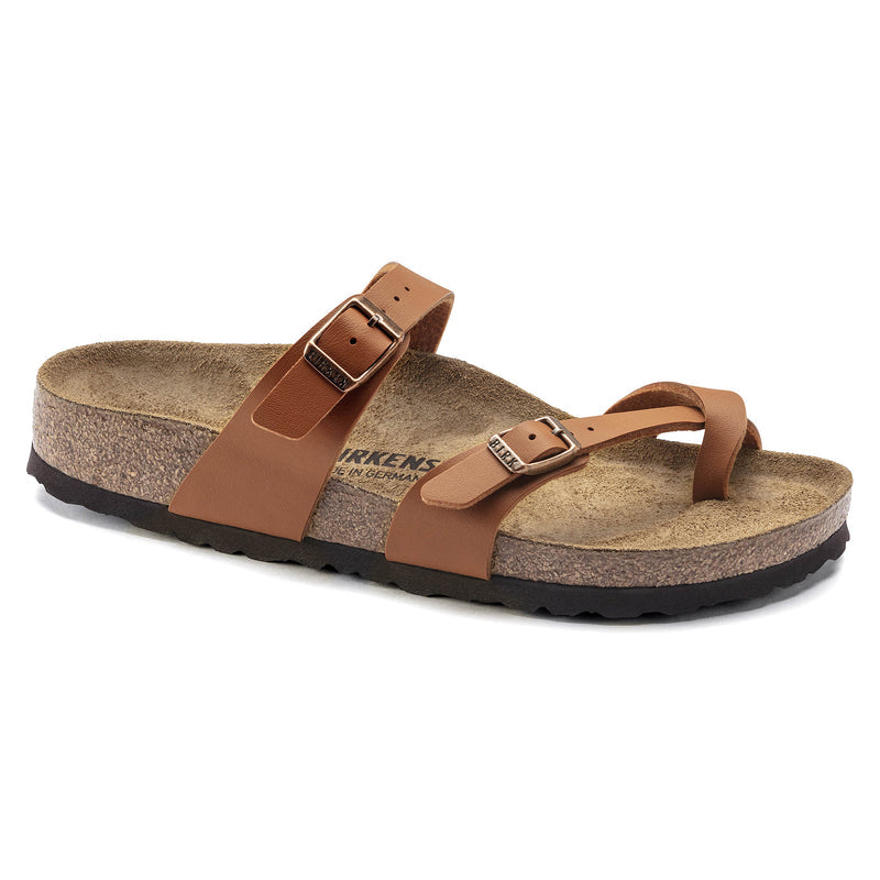 Mayari Birko-Flor in Ginger Brown Mens Sandals