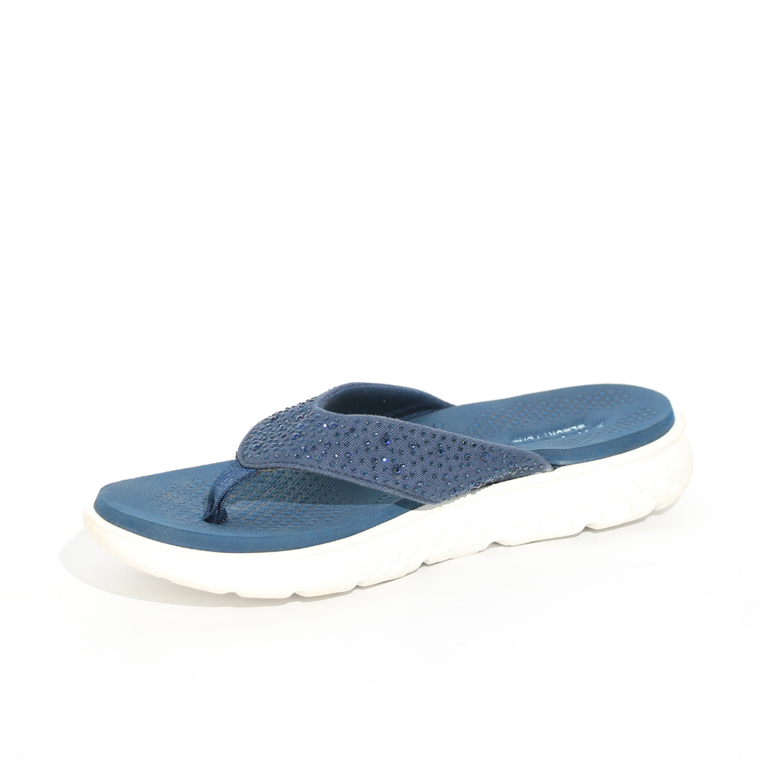 RUBY - Women's Navy Slippers