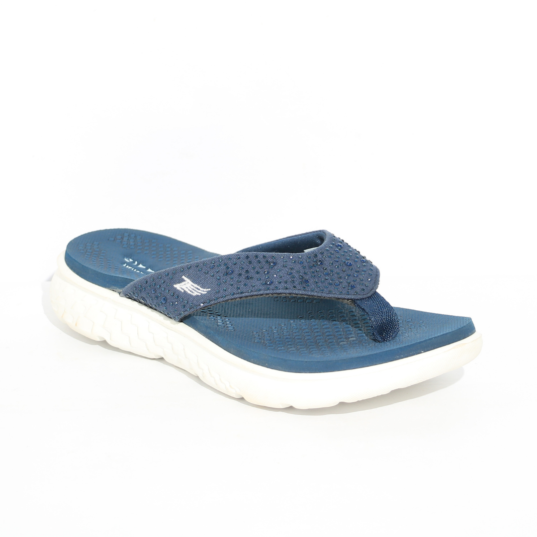 RUBY - Women's Navy Slippers