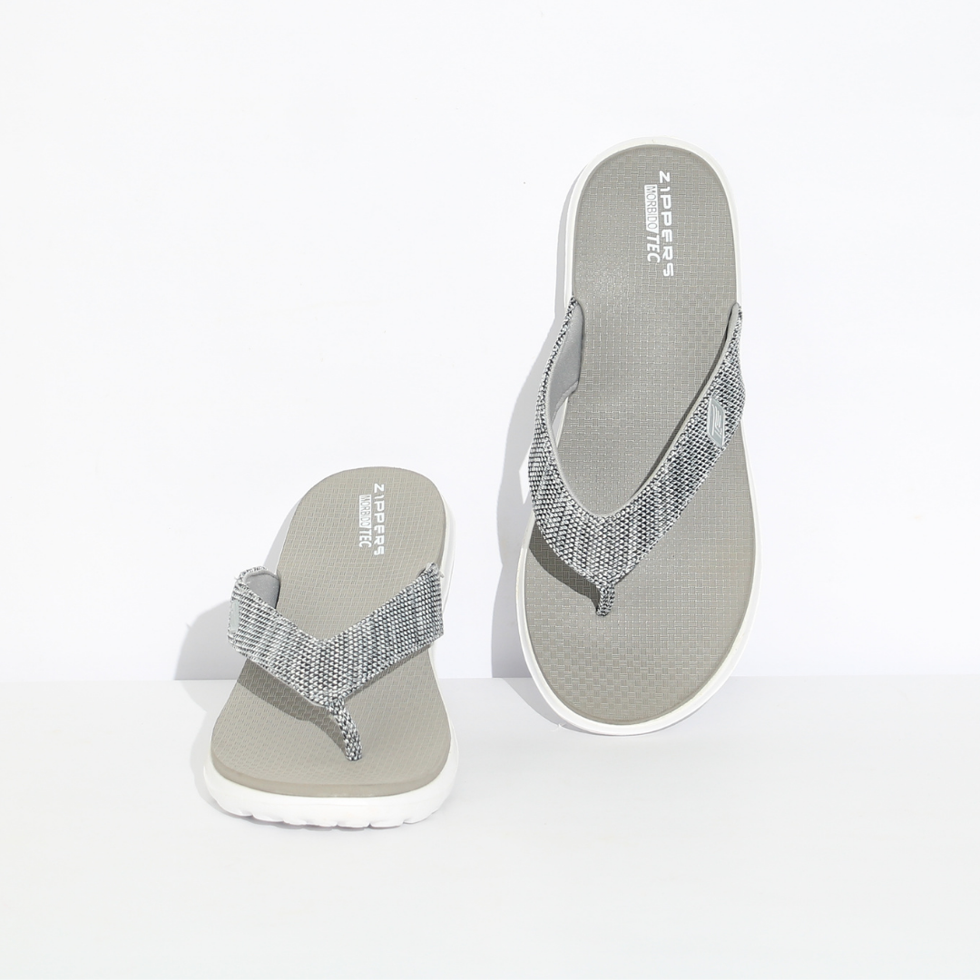 MAGGIE - Women's Grey Slippers