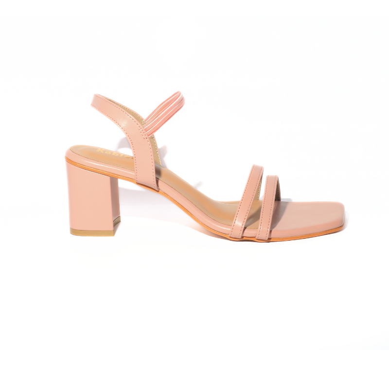 Double Strap Block Heel