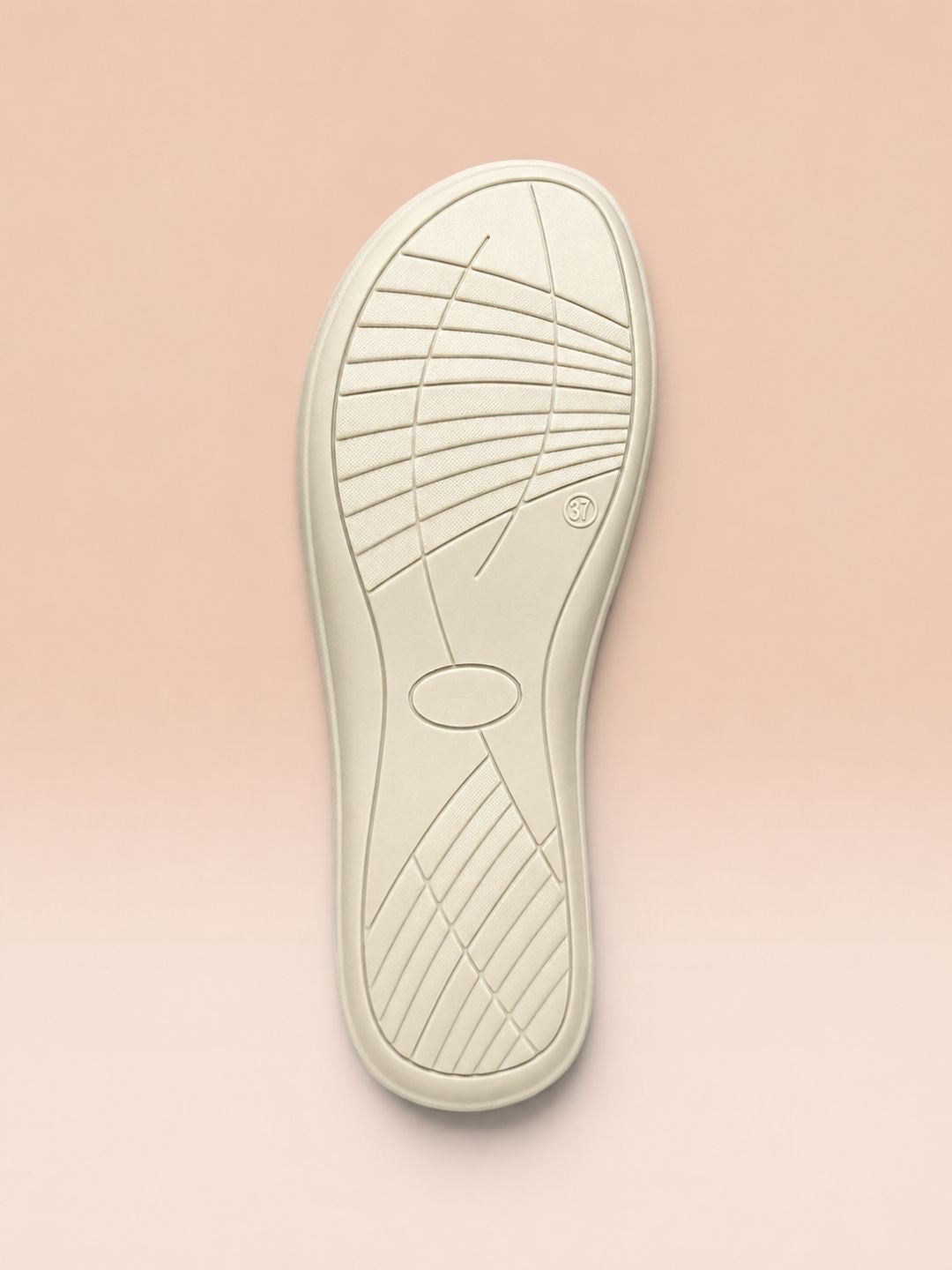 Silver Casual Slippers