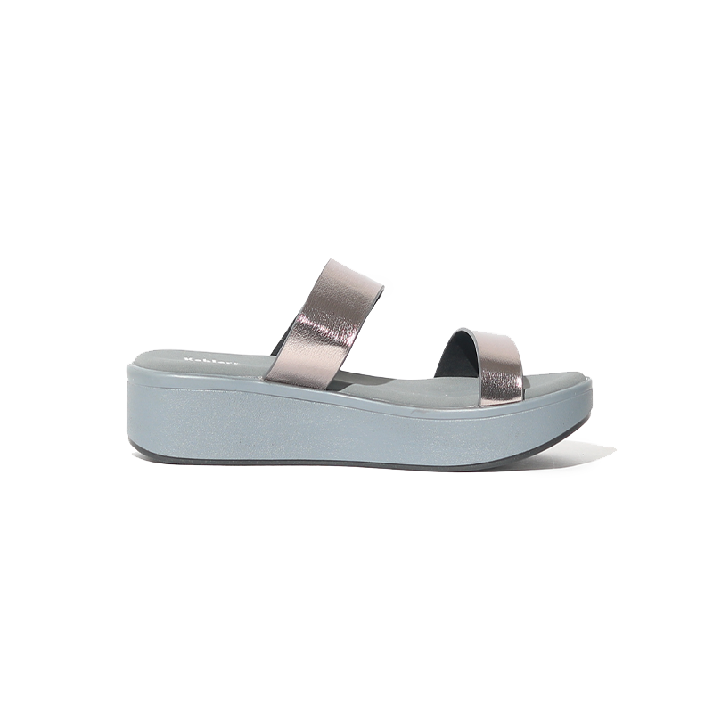 Silver Platform Heel