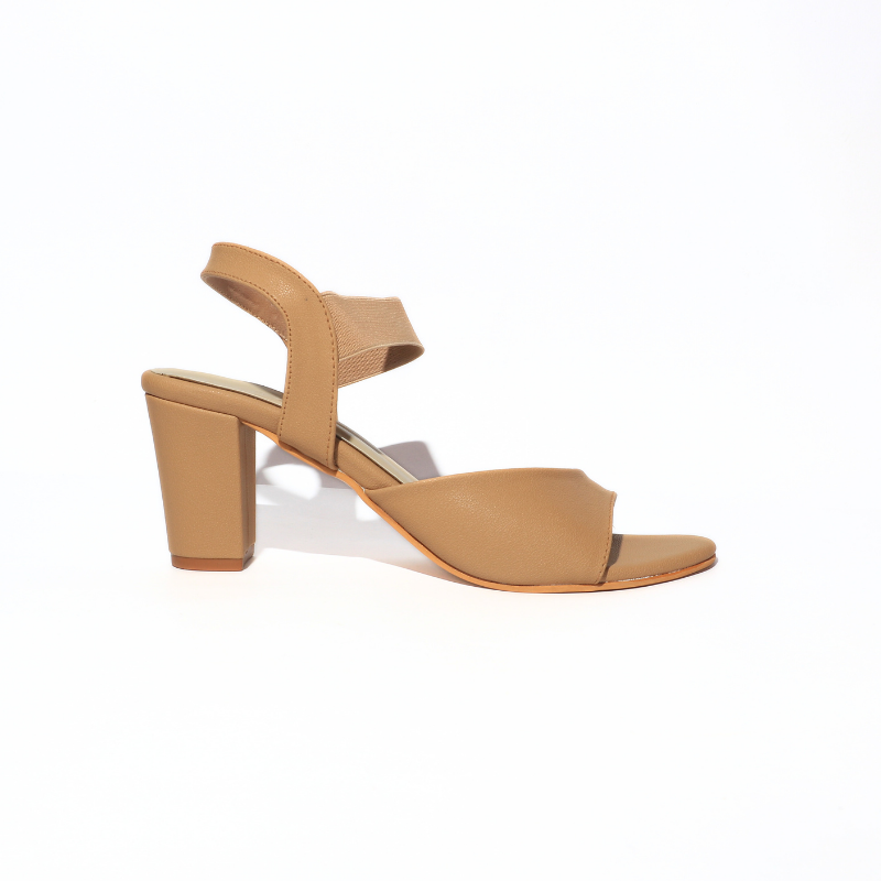 Peek Toe with Ankle Strap Heel