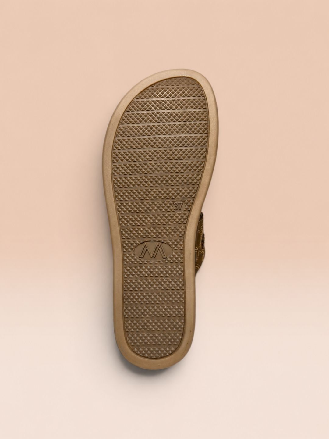 Brown Slip-on Sandals