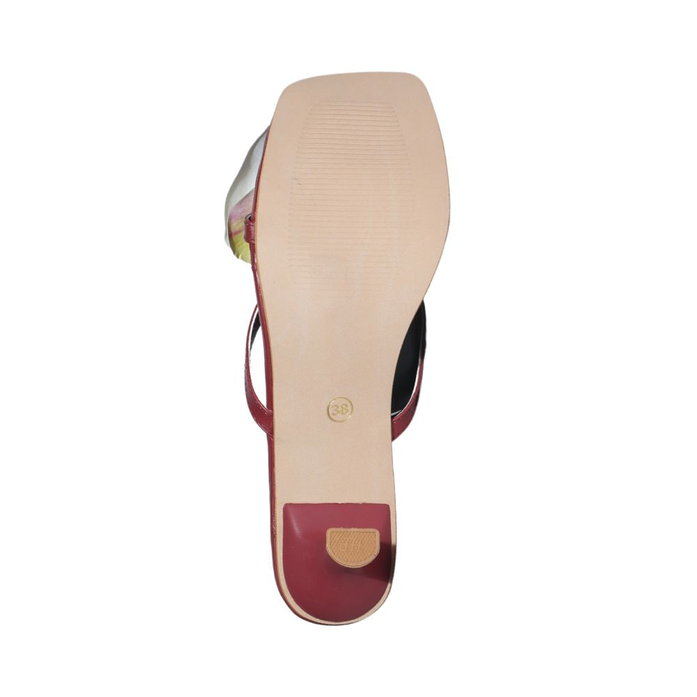 Maroon Orchid Heels
