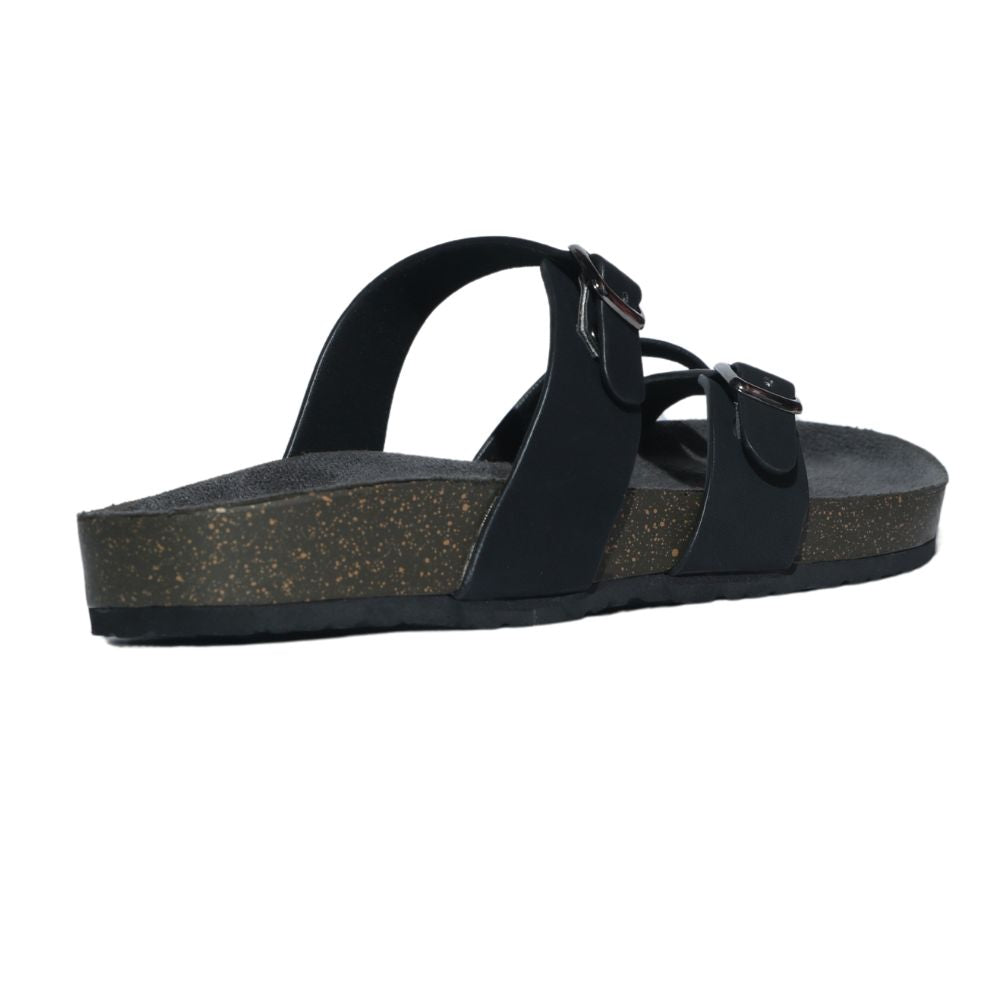 Women’s Toe Ring Sandals in Black