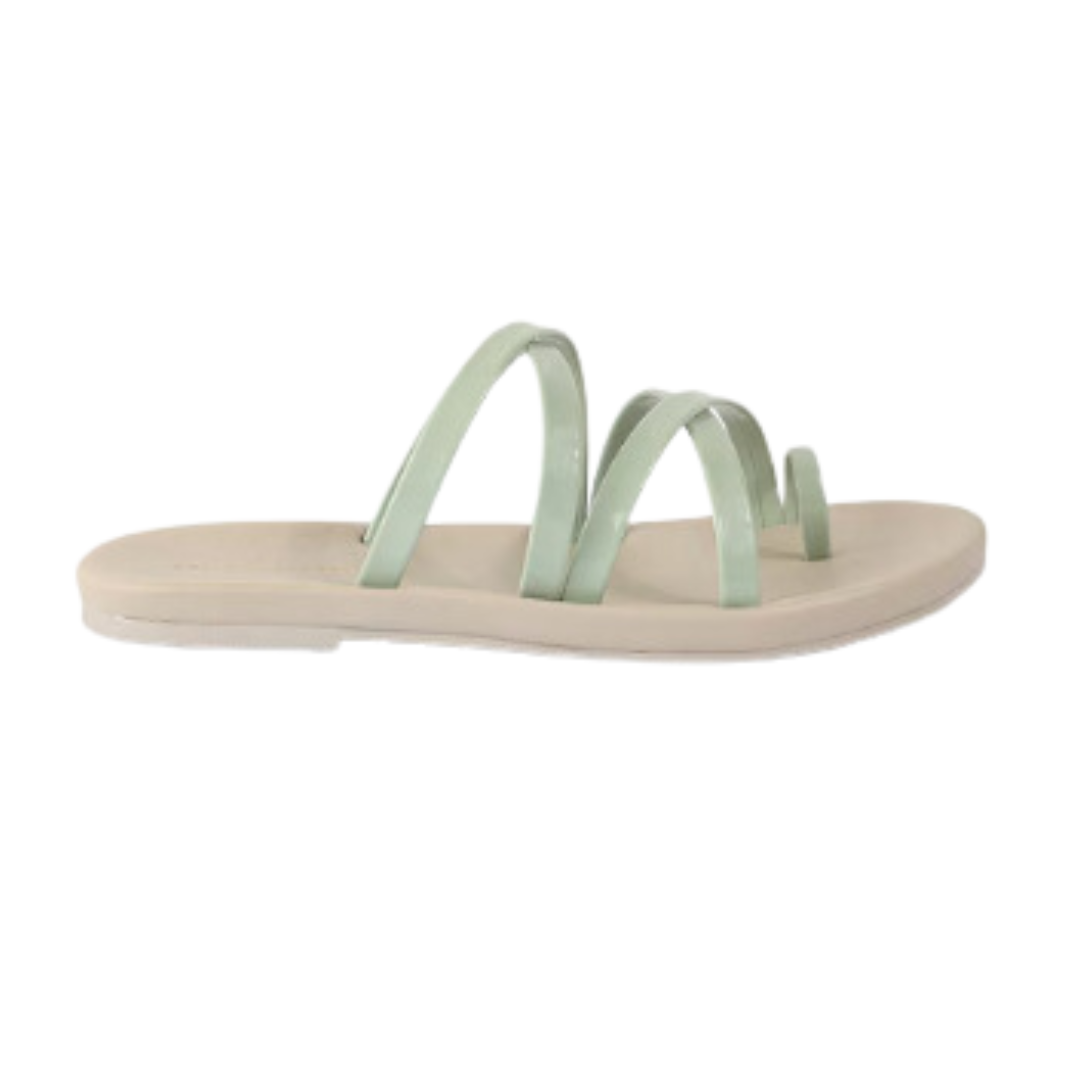 Strappy One Toe Flats