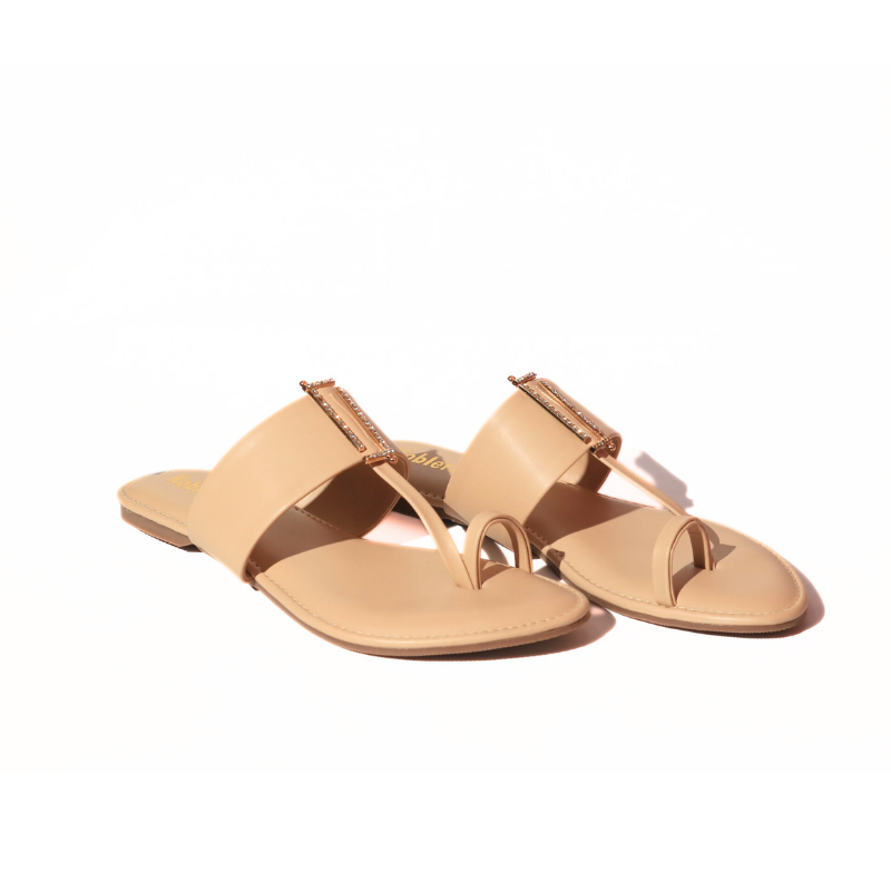 Open Toe Flats