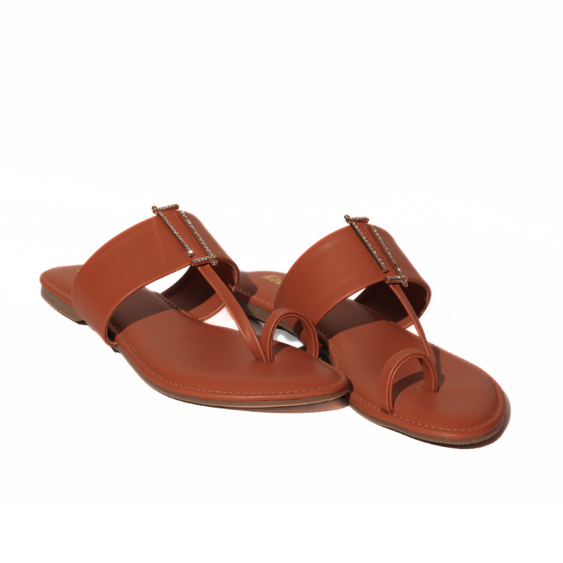 Open Toe Flats