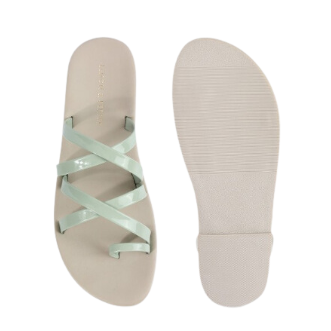 Strappy One Toe Flats