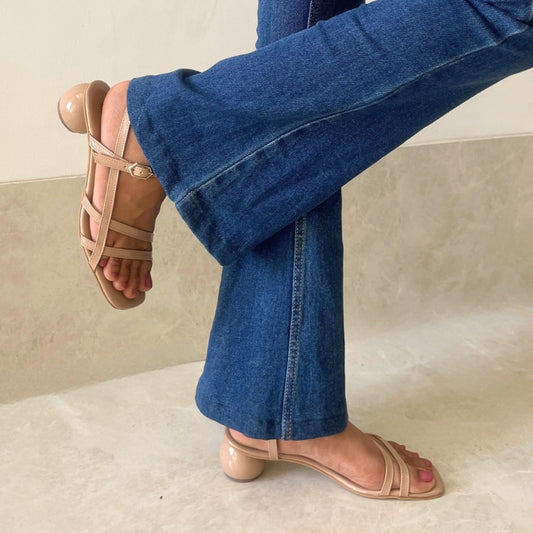 Chunky Heeled Sandals