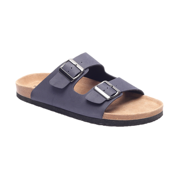 Zeno Men's Two-Strap Sandals (Navy)