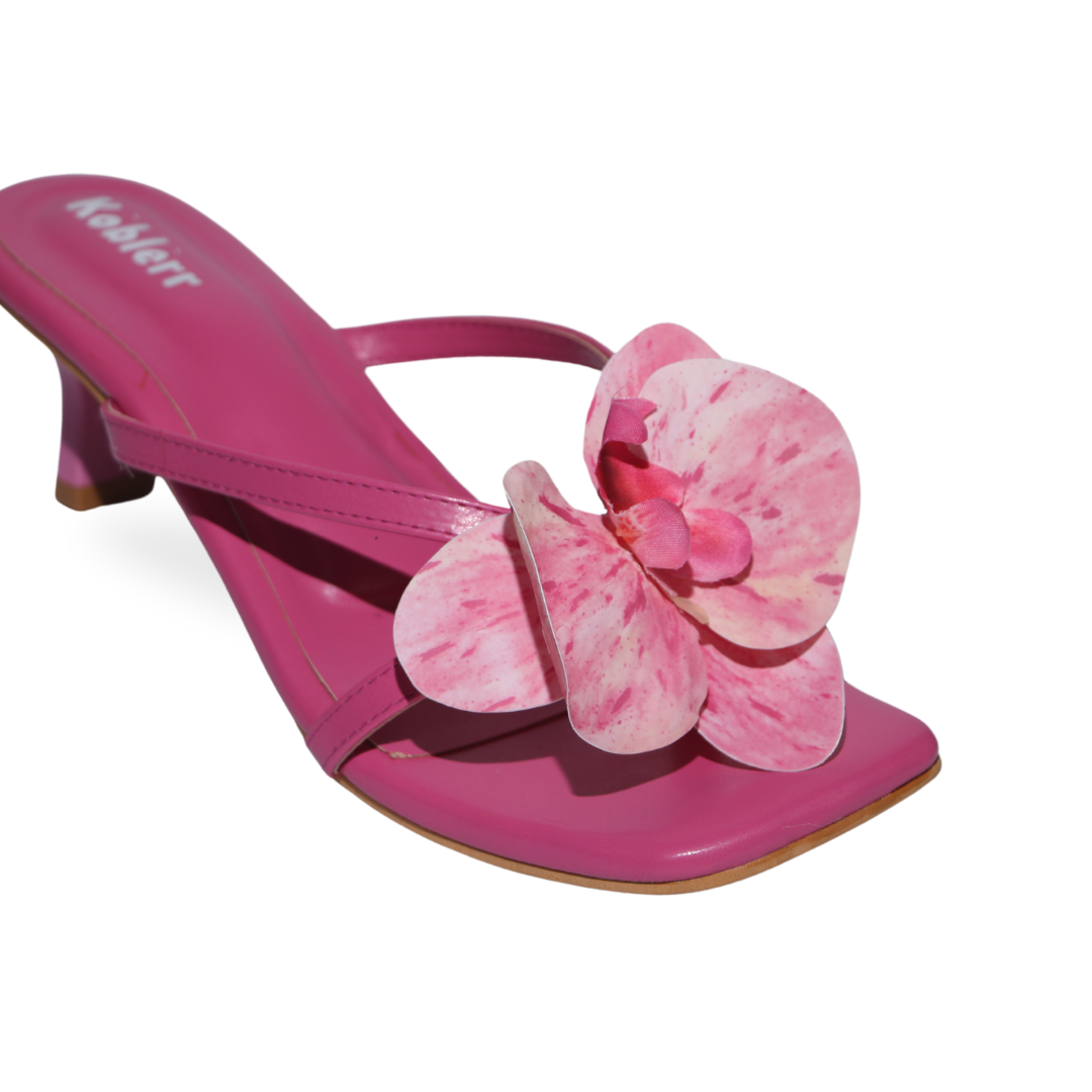 Hot pink Orchid Heels
