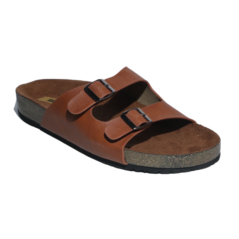 Tan Strap Casual Sandals