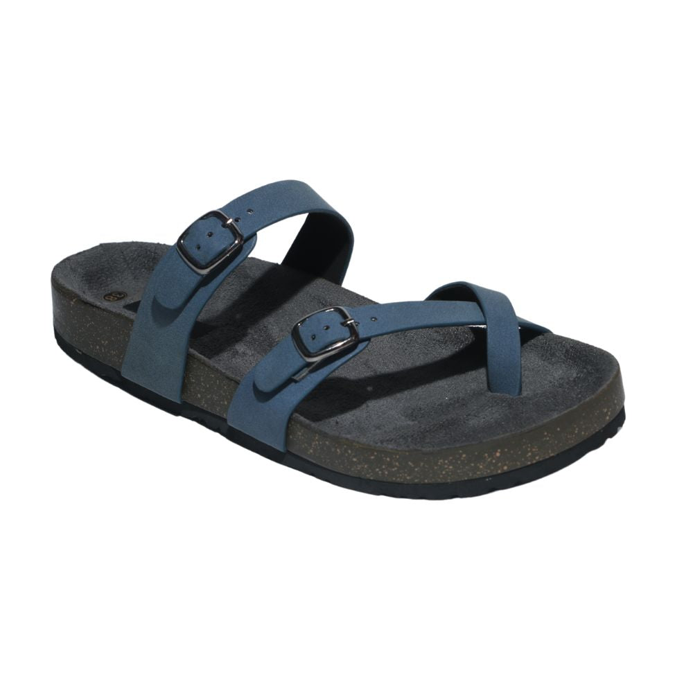Women’s Toe Ring Sandals in Blue