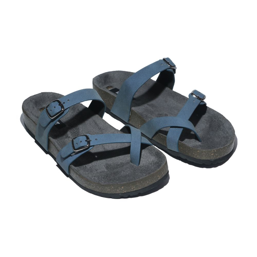 Women’s Toe Ring Sandals in Blue
