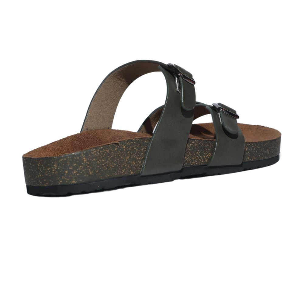 Women’s Toe Ring Sandals in Olive