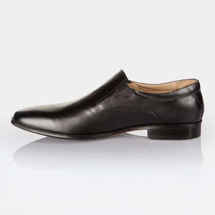 SEINA - Slip On in Charcoal Black