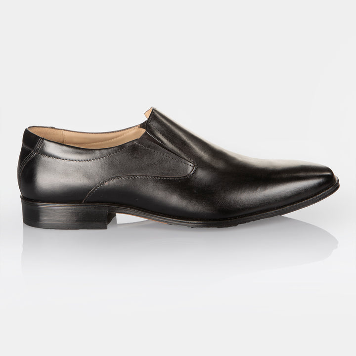 SEINA - Slip On in Charcoal Black