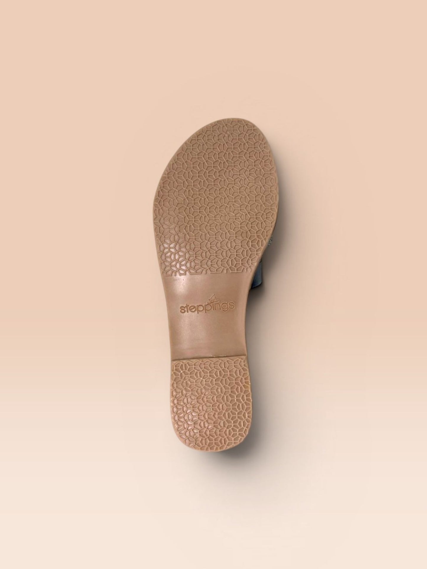 Gold Open-Toe Flats