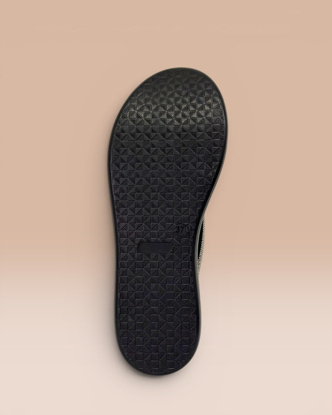 Black Casual Wedge Sandals