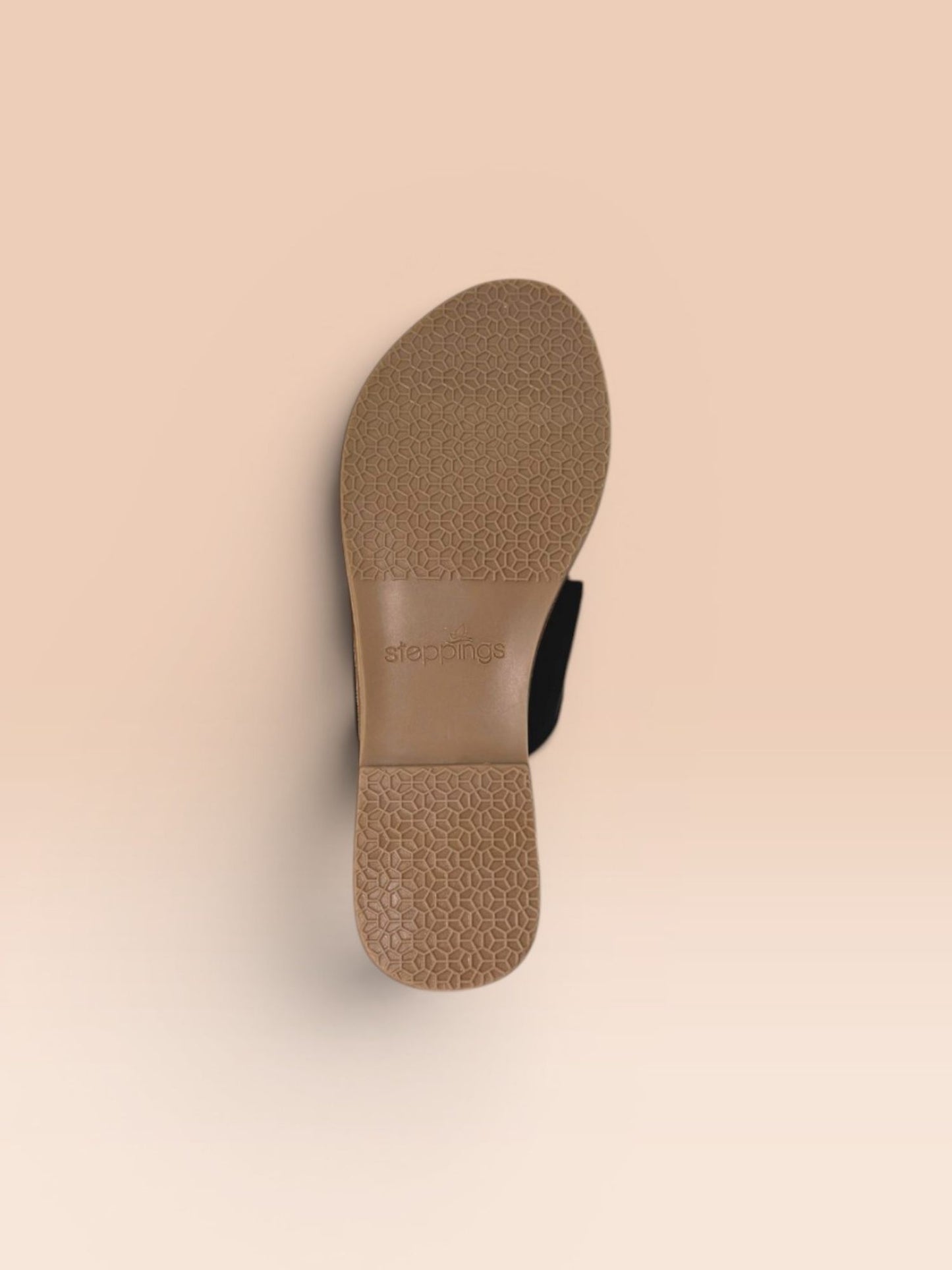 Black Toe Loop Flats