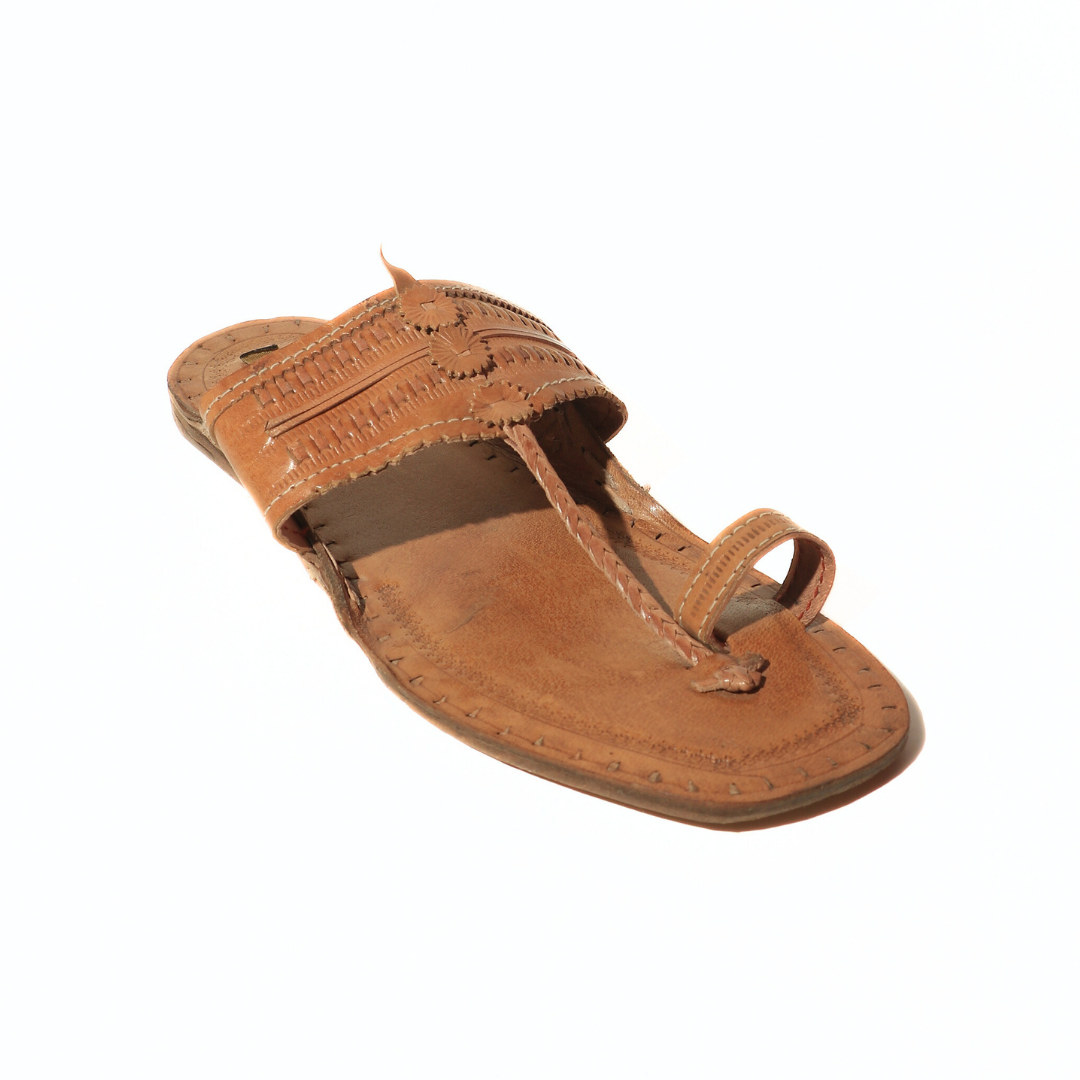 Men's Brown Kolhapuri Chappal