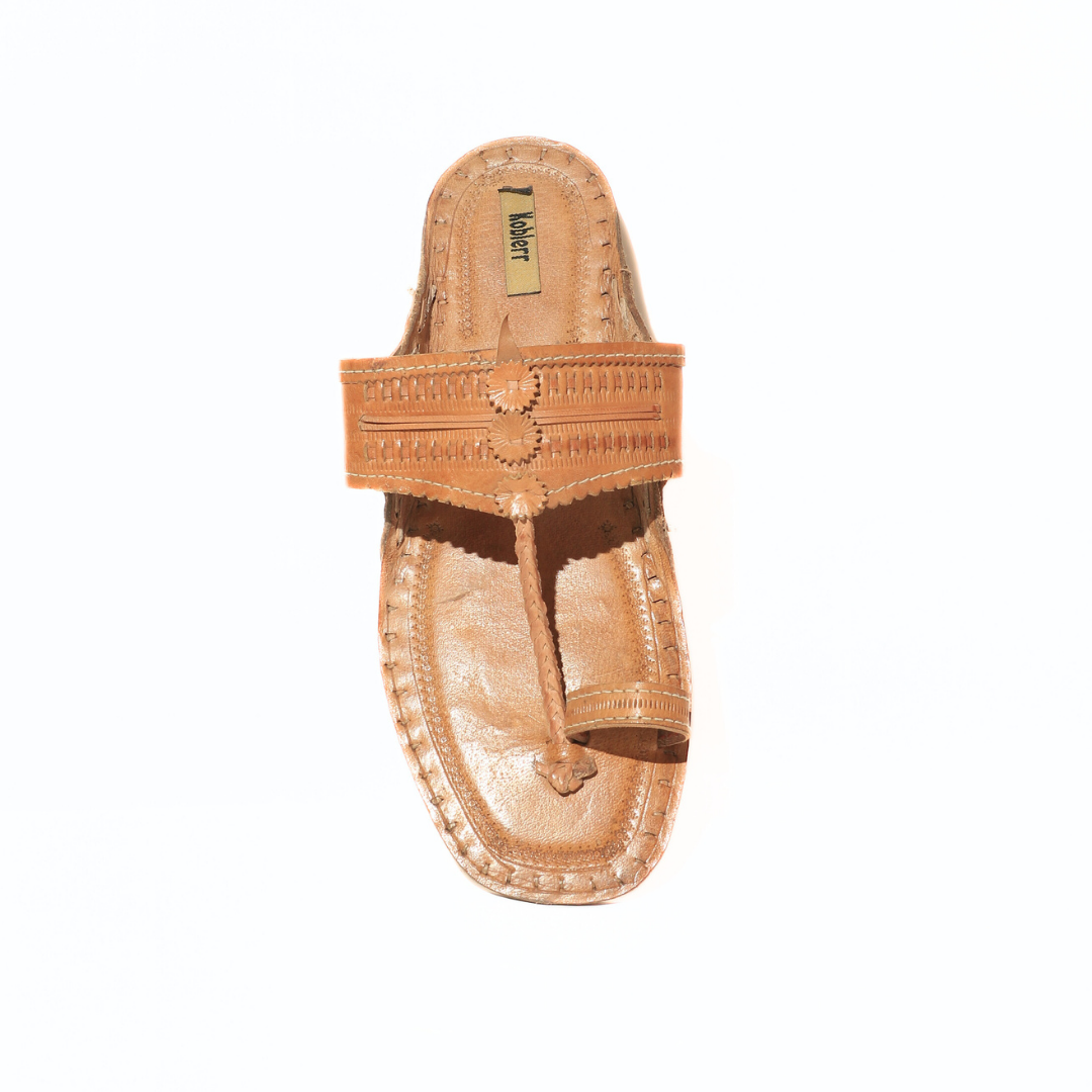 Men's Brown Kolhapuri Chappal