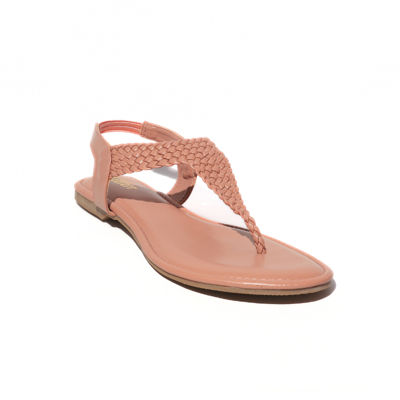 Braided T-Stap Flats