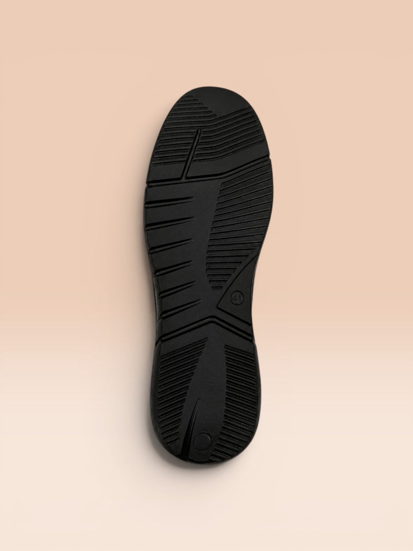Men's Black Formal Slip-On Shoes
