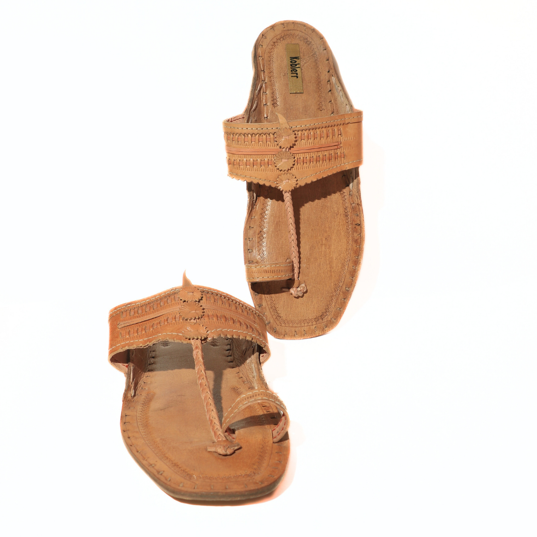 Men's Brown Kolhapuri Chappal