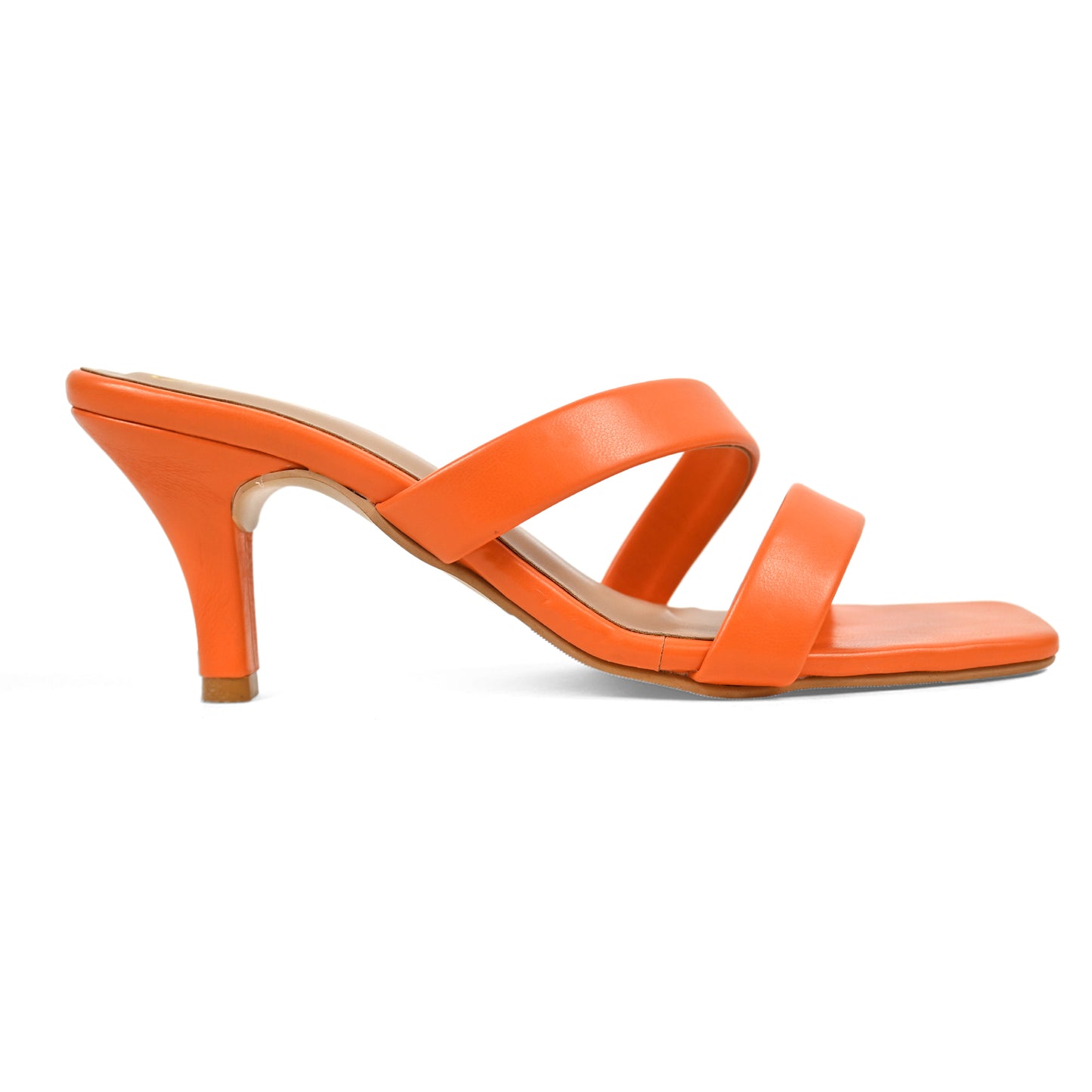 Party Kitten Heel in Orange