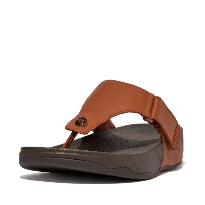 TRAKK II Leather Flip Flops
