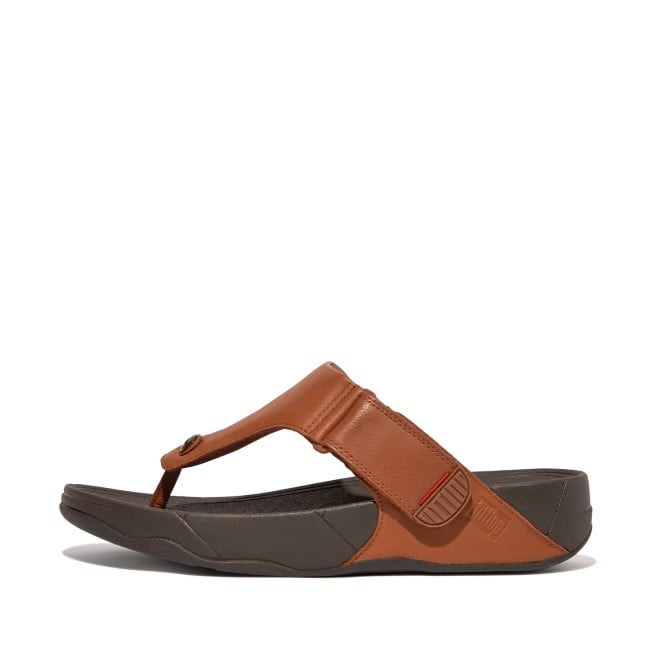 TRAKK II Leather Flip Flops