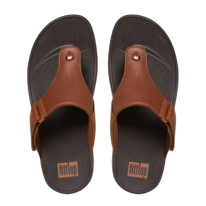 TRAKK II Leather Flip Flops