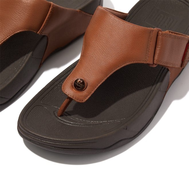 TRAKK II Leather Flip Flops