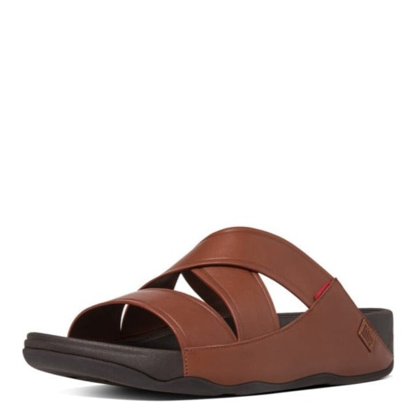 Mens Chi Leather Slides