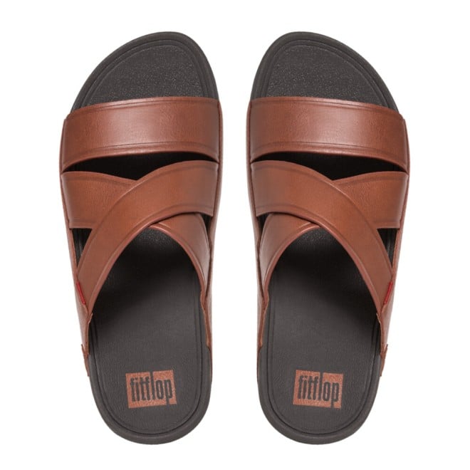 Mens Chi Leather Slides