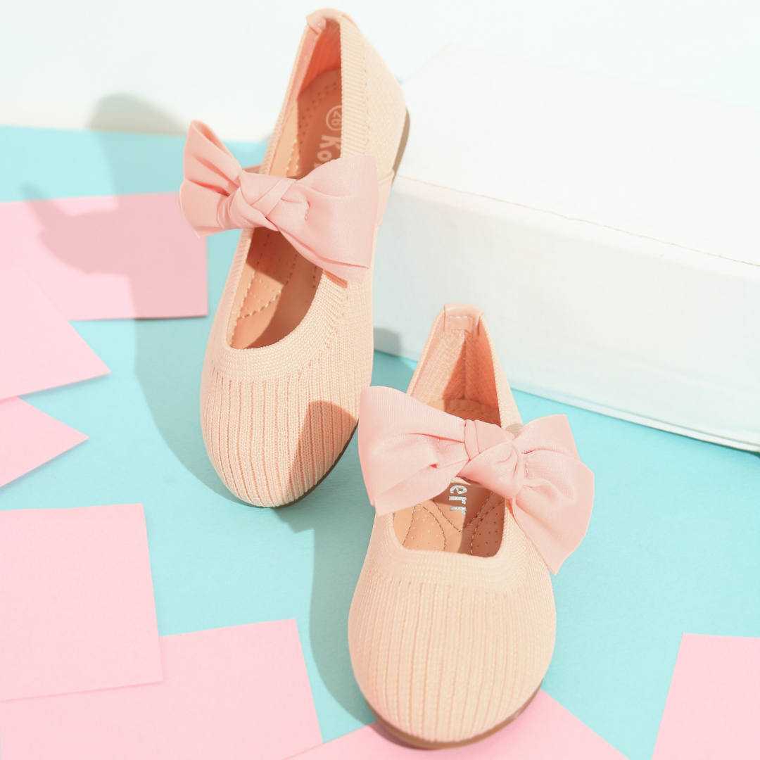 Bow Embellished Ballerinas
