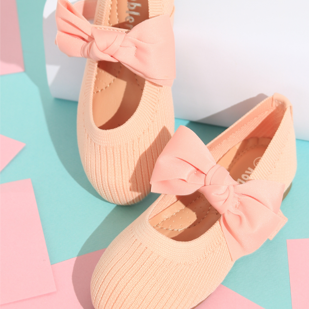 Bow Embellished Ballerinas