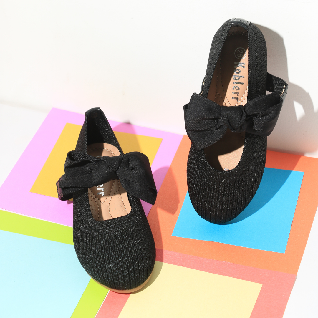 Bow Embellished Ballerinas