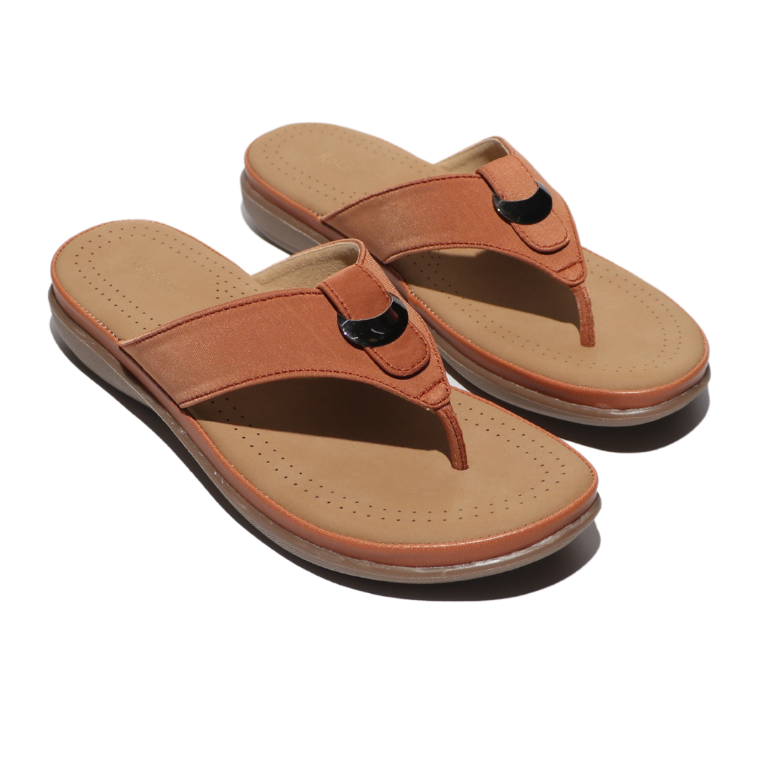 Tan Casual Sandals