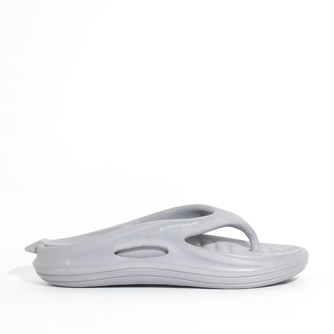 DUKE - Grey Removable sole Slippers