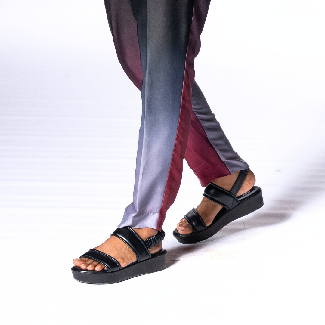 Black Platform Sandals