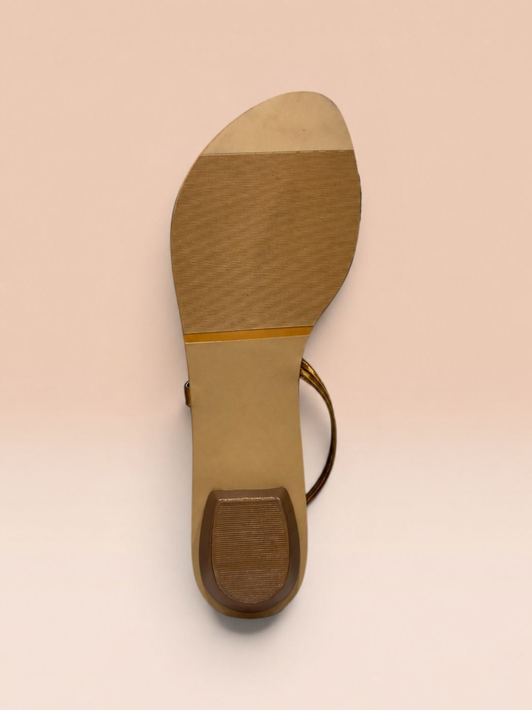 Tan Embellished Fancy Sandals