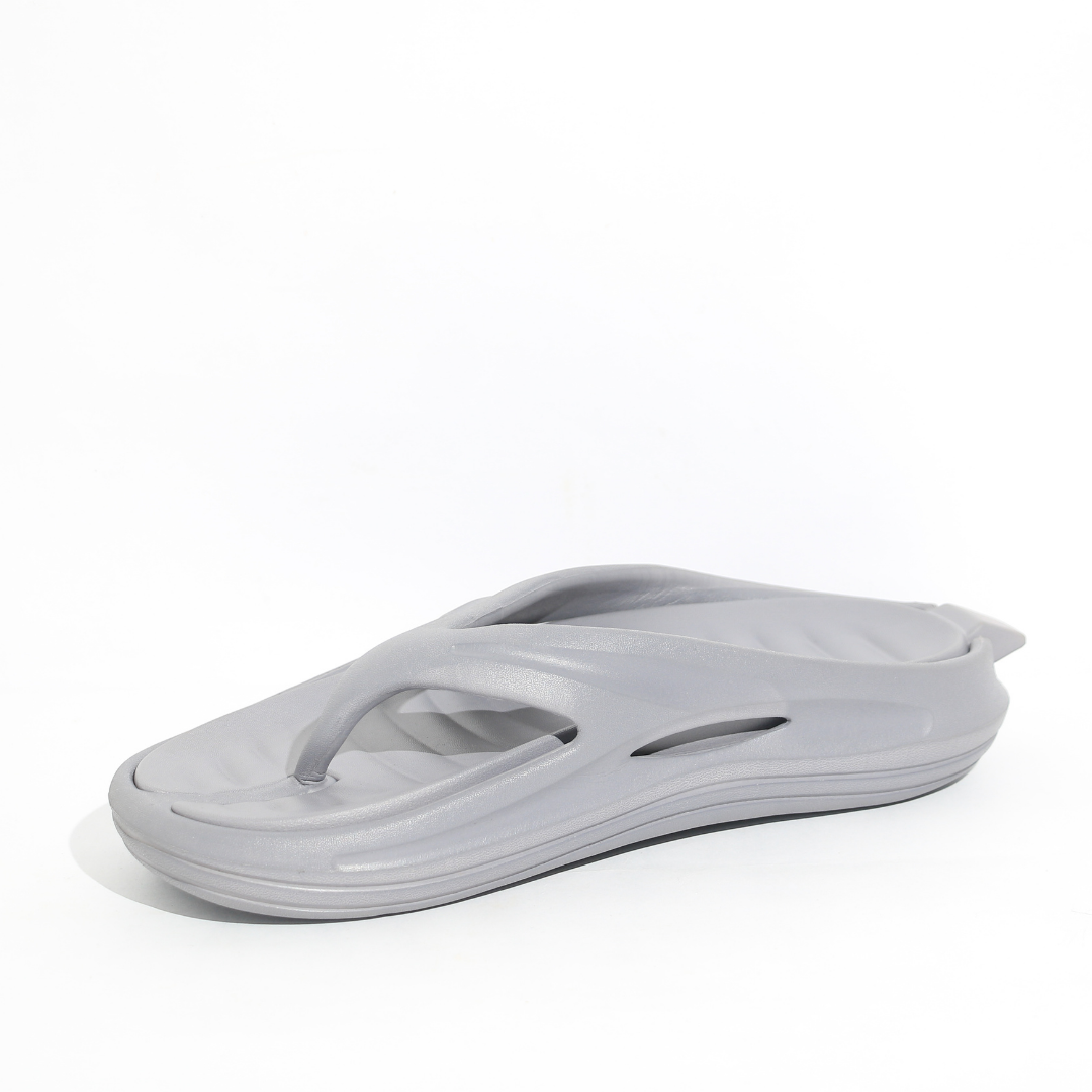 DUKE - Grey Removable sole Slippers