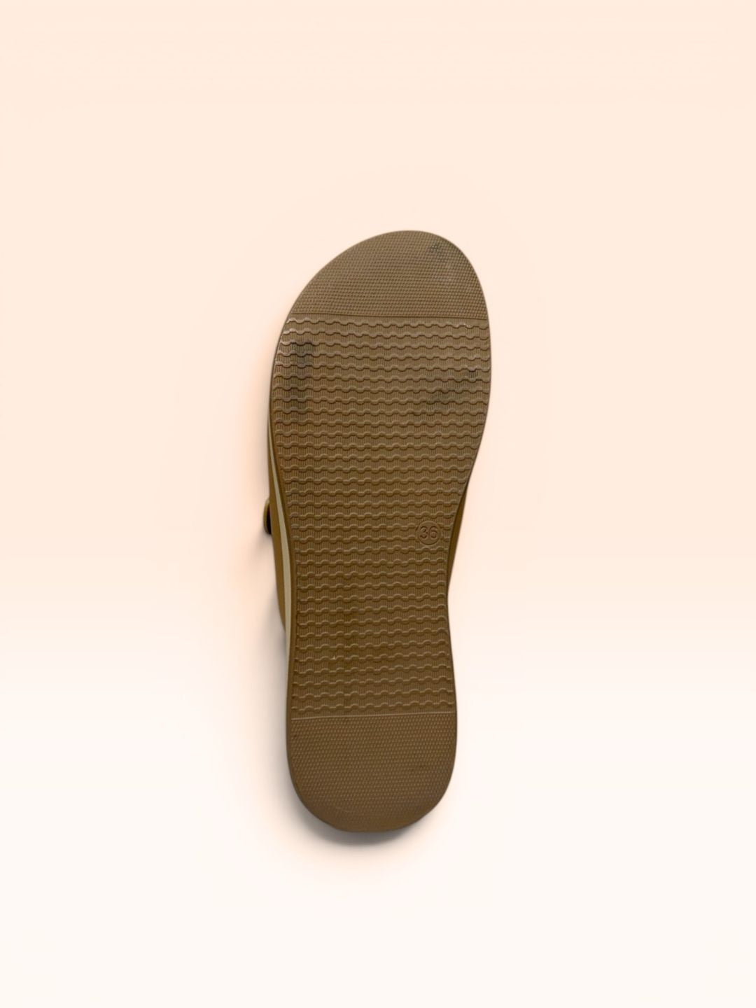 Beige Women's Comfort Sandals