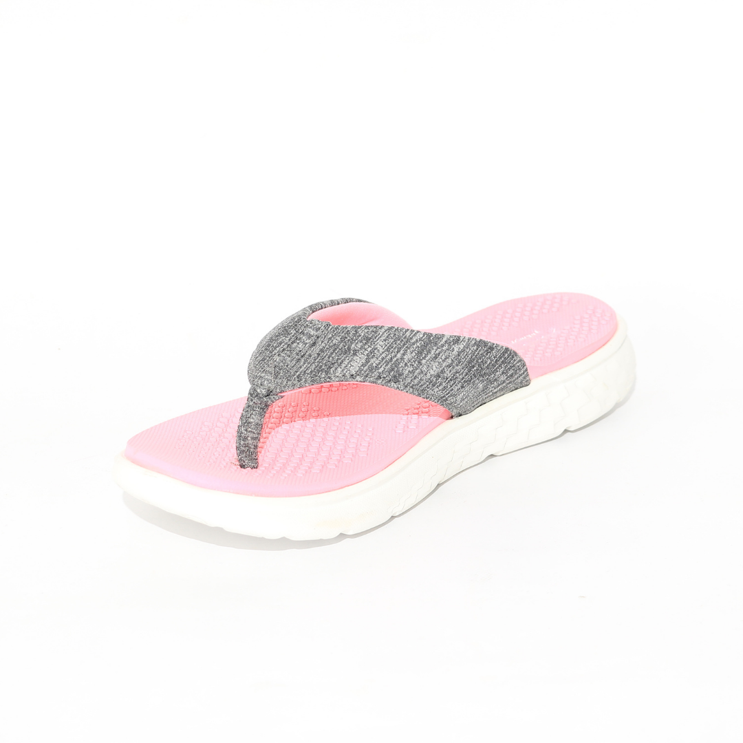 PEARL - Women's Pink/Grey Slippers